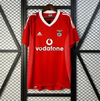 Camiseta Retro SL Benfica 2002-03 - Fútbol Club Vintage