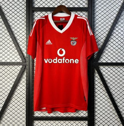 Camiseta Retro SL Benfica 2002-03 - Fútbol Club Vintage