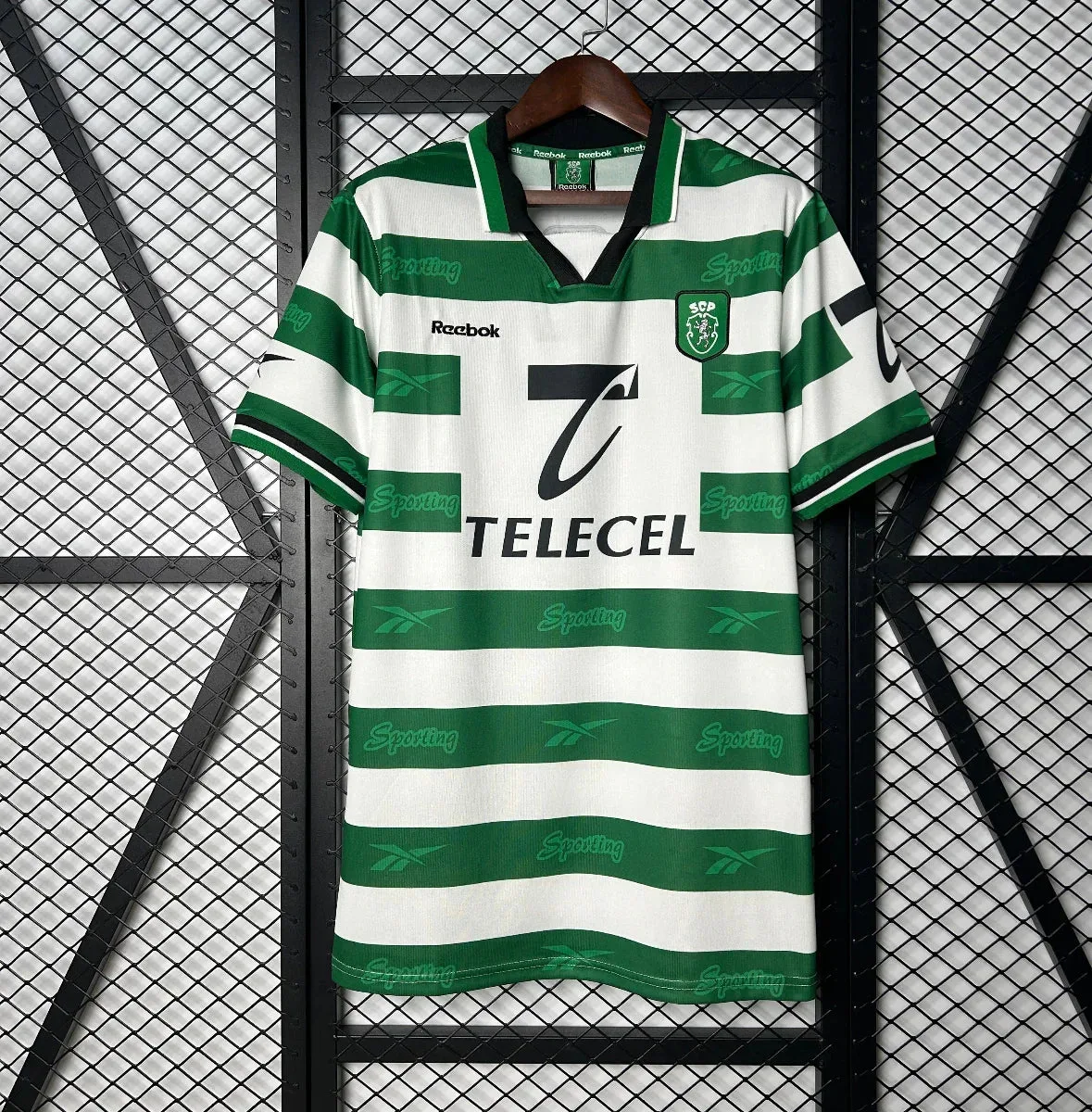 images Camiseta Retro Sporting Club de Portugal 1999-00 - Fútbol Club Vintage