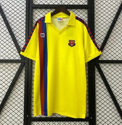 Camiseta Retro FC Barcelona Visitante 1988-89 - Fútbol Club Vintage