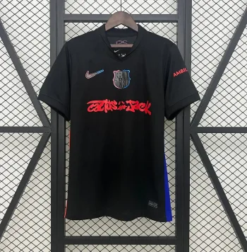Camiseta FC Barcelona Edición Negra 2025-26 - Fútbol Club Vintage