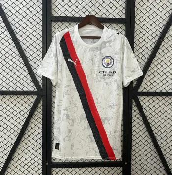Camiseta Manchester City Visitante 2025-26 - Fútbol Club Vintage