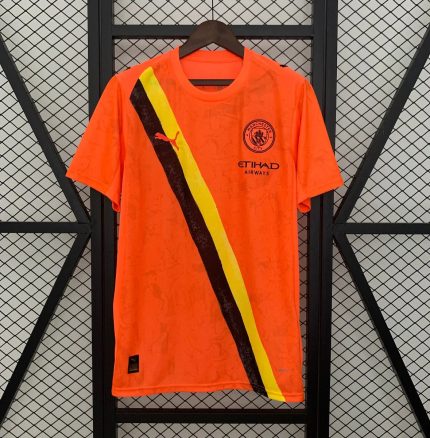 Camiseta Manchester City Visitante 3ª 2025-26 - Fútbol Club Vintage