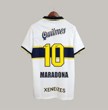 Camiseta Retro Maradona Boca Juniors Visitante 1996-97 - Fútbol Club Vintage