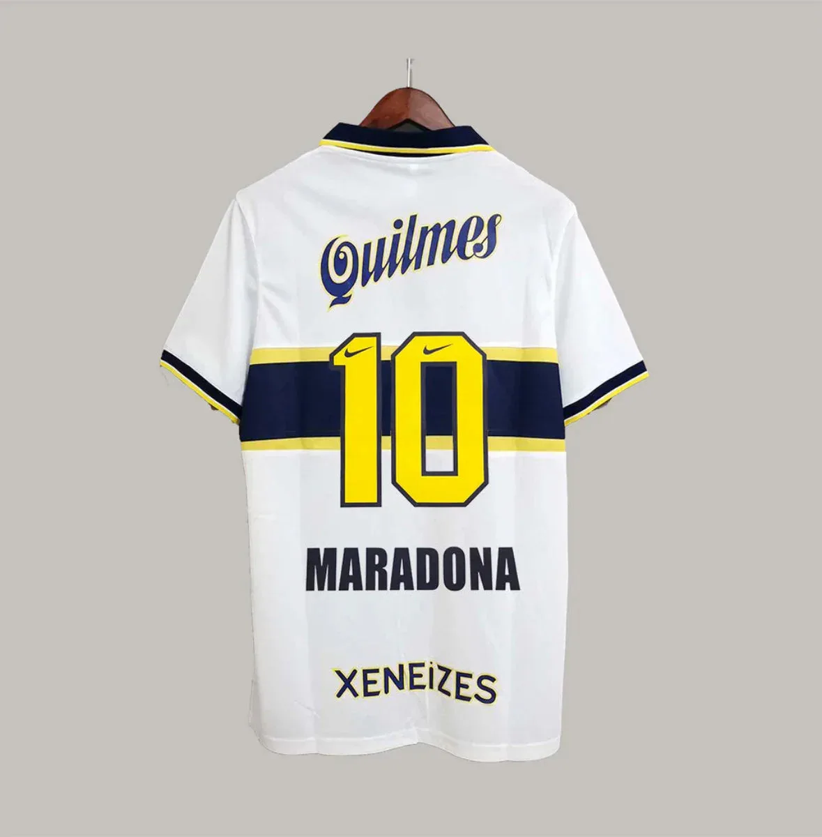 images Camiseta Retro Maradona Boca Juniors Visitante 1996-97 - Fútbol Club Vintage