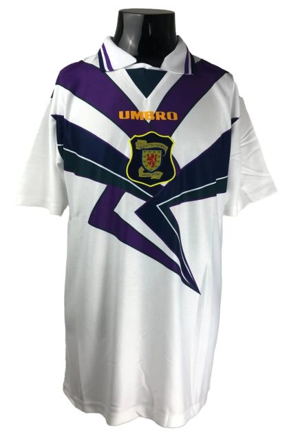 Retro Escocia Visitante 1994 - Fútbol Club Vintage