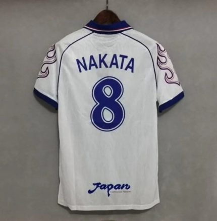 Nakata Japón Retro Visitante 1998 - Fútbol Club Vintage
