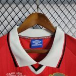 Camiseta Retro Manchester United FC Champions 1999-00 - Fútbol Club Vintage