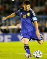 Messi Argentina Visitante 2014 - Fútbol Club Vintage