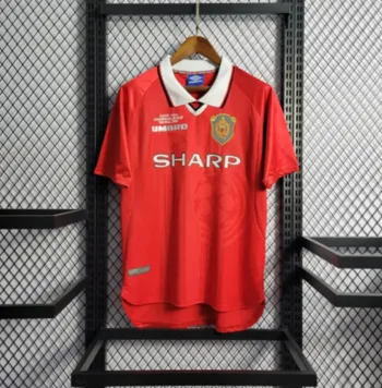 Camiseta Retro Manchester United FC Champions 1999-00 - Fútbol Club Vintage