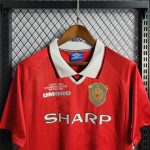 Camiseta Retro Manchester United FC Champions 1999-00 - Fútbol Club Vintage