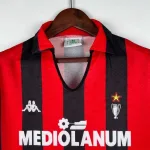 Camiseta Retro AC Milán 1989-90 - Fútbol Club Vintage