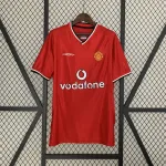 Camiseta Retro Manchester United FC 2000-01 - Fútbol Club Vintage