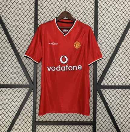 Camiseta Retro Manchester United FC 2000-01 - Fútbol Club Vintage