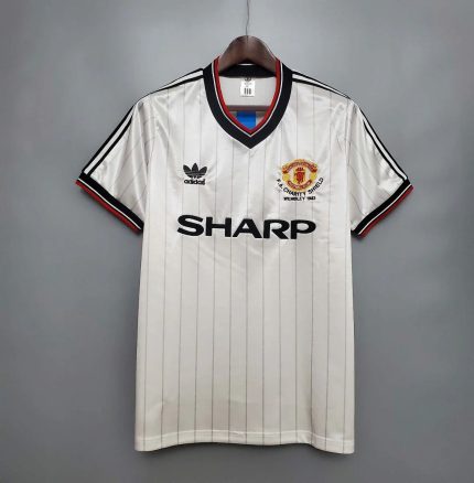 Camiseta Retro Manchester United FC Visitante 1983 - Fútbol Club Vintage