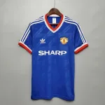Camiseta Retro Manchester United FC Visitante 1986 - Fútbol Club Vintage