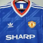 Camiseta Retro Manchester United FC Visitante 1986 - Fútbol Club Vintage