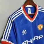Camiseta Retro Manchester United FC Visitante 1986 - Fútbol Club Vintage