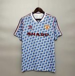 Camiseta Retro Manchester United FC Visitante 1991-92 - Fútbol Club Vintage