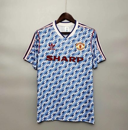 Camiseta Retro Manchester United FC Visitante 1991-92 - Fútbol Club Vintage