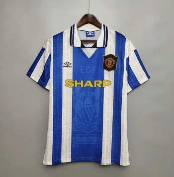 Camiseta Retro Manchester United FC Visitante 1994-96 - Fútbol Club Vintage
