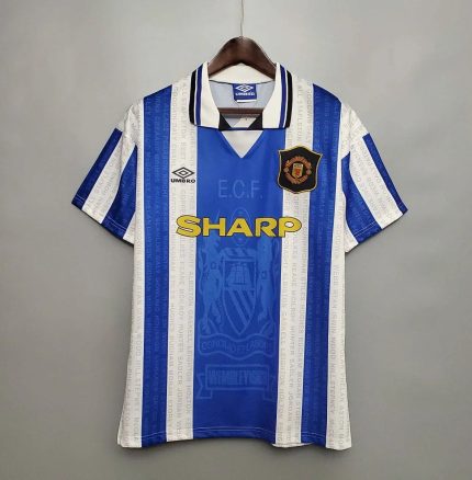 Camiseta Retro Manchester United FC Visitante 1994-96 - Fútbol Club Vintage