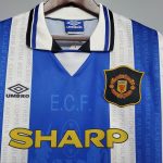 Camiseta Retro Manchester United FC Visitante 1994-96 - Fútbol Club Vintage