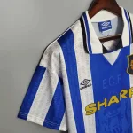 Camiseta Retro Manchester United FC Visitante 1994-96 - Fútbol Club Vintage
