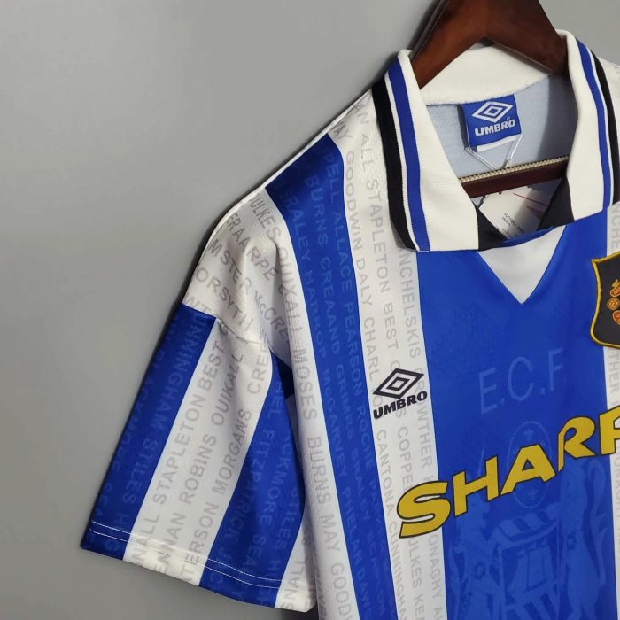 Camiseta Retro Manchester United FC Visitante 1994-96 - Fútbol Club Vintage