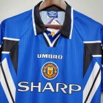 Camiseta Retro Manchester United FC Visitante (3º) 1996-97 - Fútbol Club Vintage