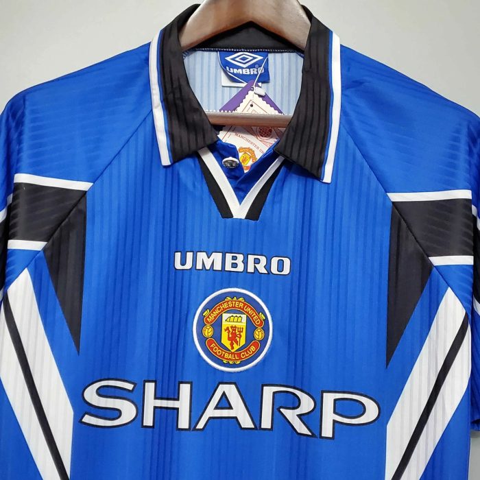 Camiseta Retro Manchester United FC Visitante (3º) 1996-97 - Fútbol Club Vintage