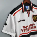 Camiseta Retro Manchester United FC Visitante 1997-99 - Fútbol Club Vintage
