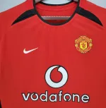 Camiseta Retro Manchester United FC 2002-03 - Fútbol Club Vintage