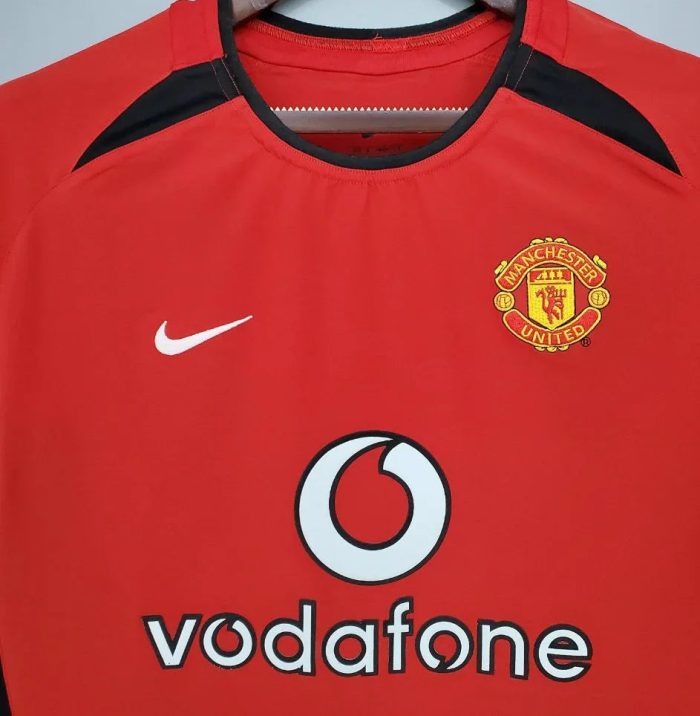 Camiseta Retro Manchester United FC 2002-03 - Fútbol Club Vintage