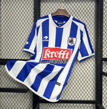 Camiseta Retro Real Sociedad 2002-03 - Fútbol Club Vintage