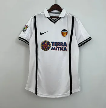 Camiseta Retro Valencia 2001-02 - Fútbol Club Vintage