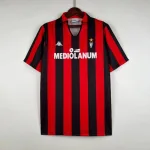 Camiseta Retro AC Milán 1989-90 - Fútbol Club Vintage