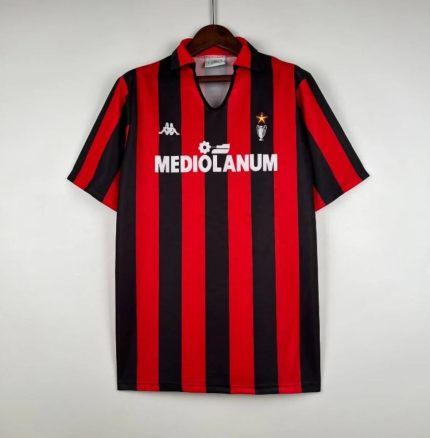Camiseta Retro AC Milán 1989-90 - Fútbol Club Vintage
