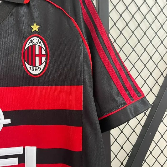 Camiseta Retro AC Milán Visitante (3º) 1998-99 - Fútbol Club Vintage