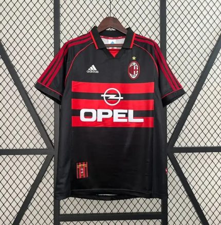 Camiseta Retro AC Milán Visitante (3º) 1998-99 - Fútbol Club Vintage