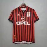 Camiseta Retro AC Milán 1999-00 - Fútbol Club Vintage