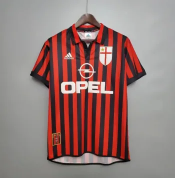 Camiseta Retro AC Milán 1999-00 - Fútbol Club Vintage