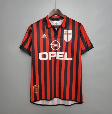 Camiseta Retro AC Milán 1999-00 - Fútbol Club Vintage
