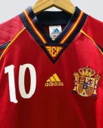 Camiseta Retro España 1998-00 Raúl González - Fútbol Club Vintage