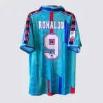 Camiseta del FC Barcelona Visitante 1996-1997 - Ronaldo Nazário - Fútbol Club Vintage