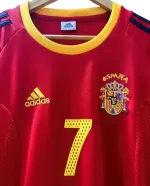 Camiseta Retro España 2002-04 Raúl González - Fútbol Club Vintage