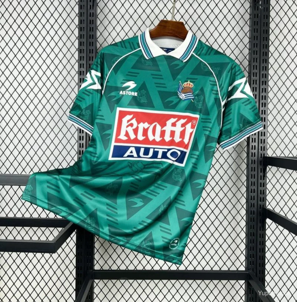 images Camiseta Retro Real Sociedad Visitante 1995-96 - Imagen 1