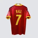 Camiseta Retro España 2002-04 Raúl González - Fútbol Club Vintage