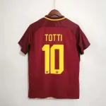 Camiseta Retro AC Roma 2017 - Totti - Fútbol Club Vintage