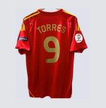 Camiseta Retro España 2008-09 Torres - Fútbol Club Vintage